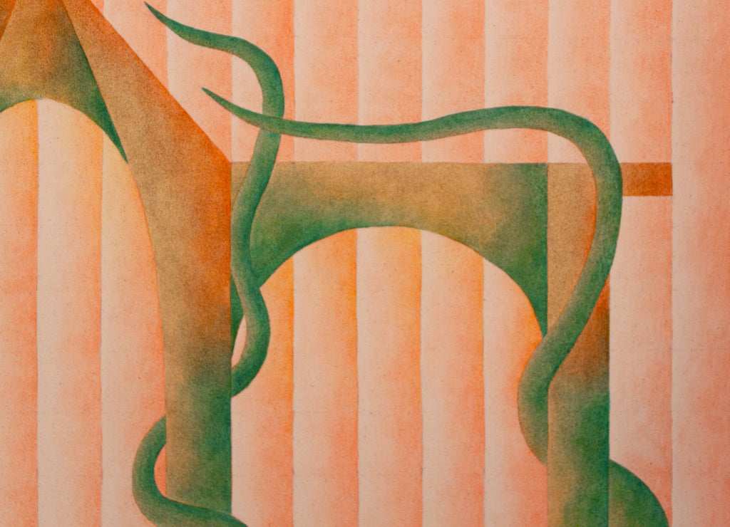 Painting by Roberta Gentry titled "Adoration" - 3.