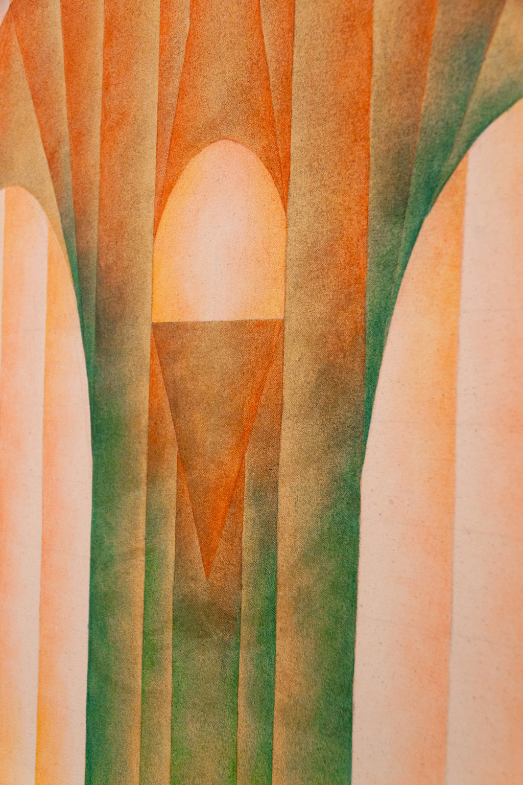 Painting by Roberta Gentry titled "Adoration" - 4.