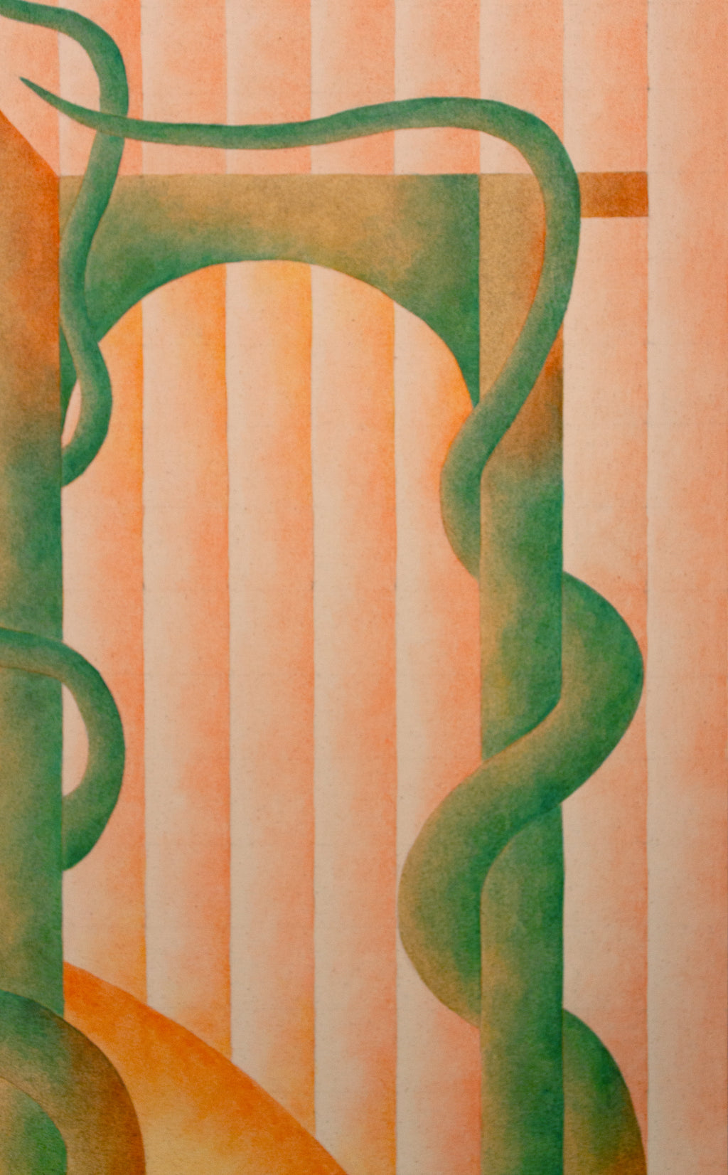 Painting by Roberta Gentry titled "Adoration" - 5.