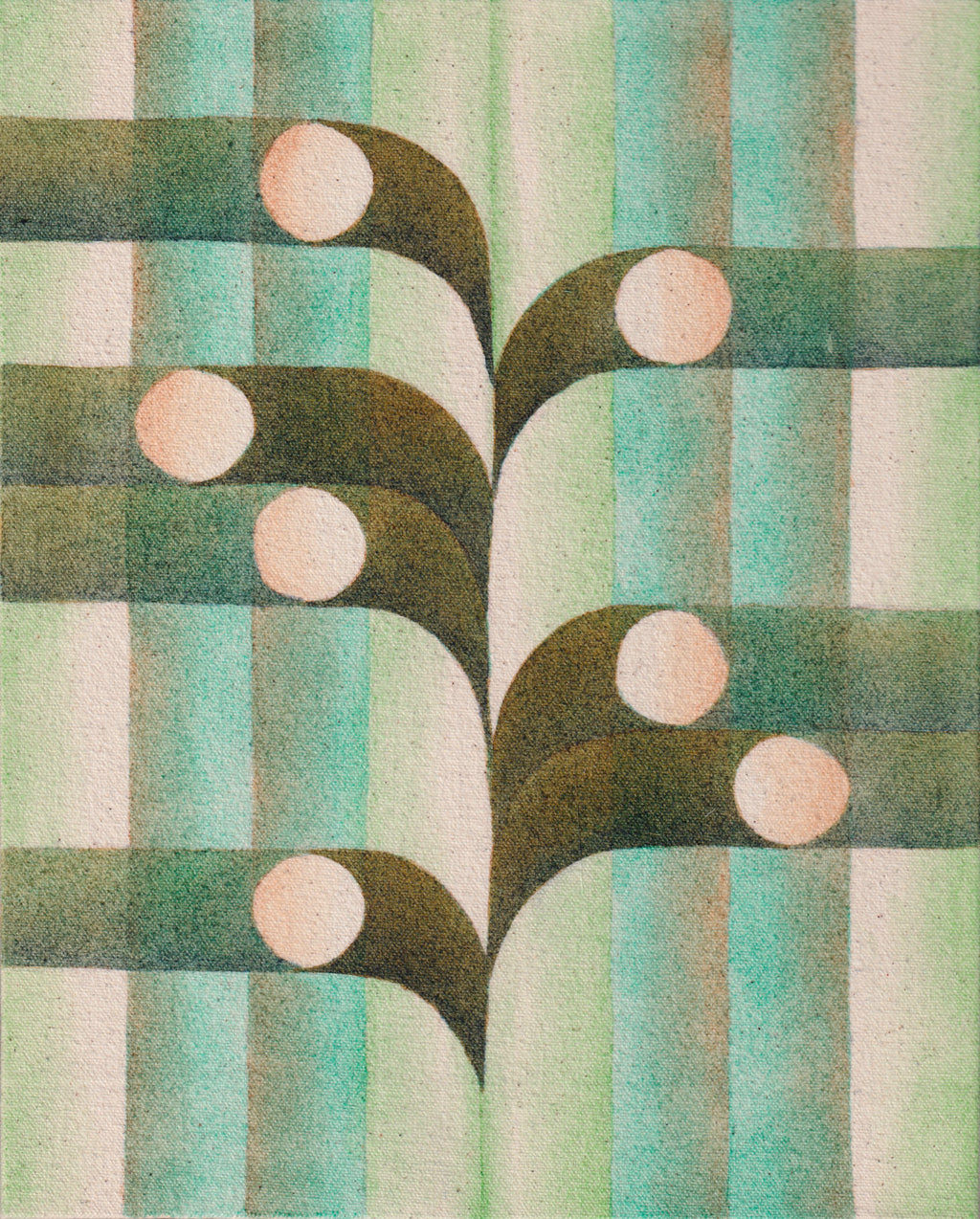 Painting by Roberta Gentry titled "Branch" - 2.