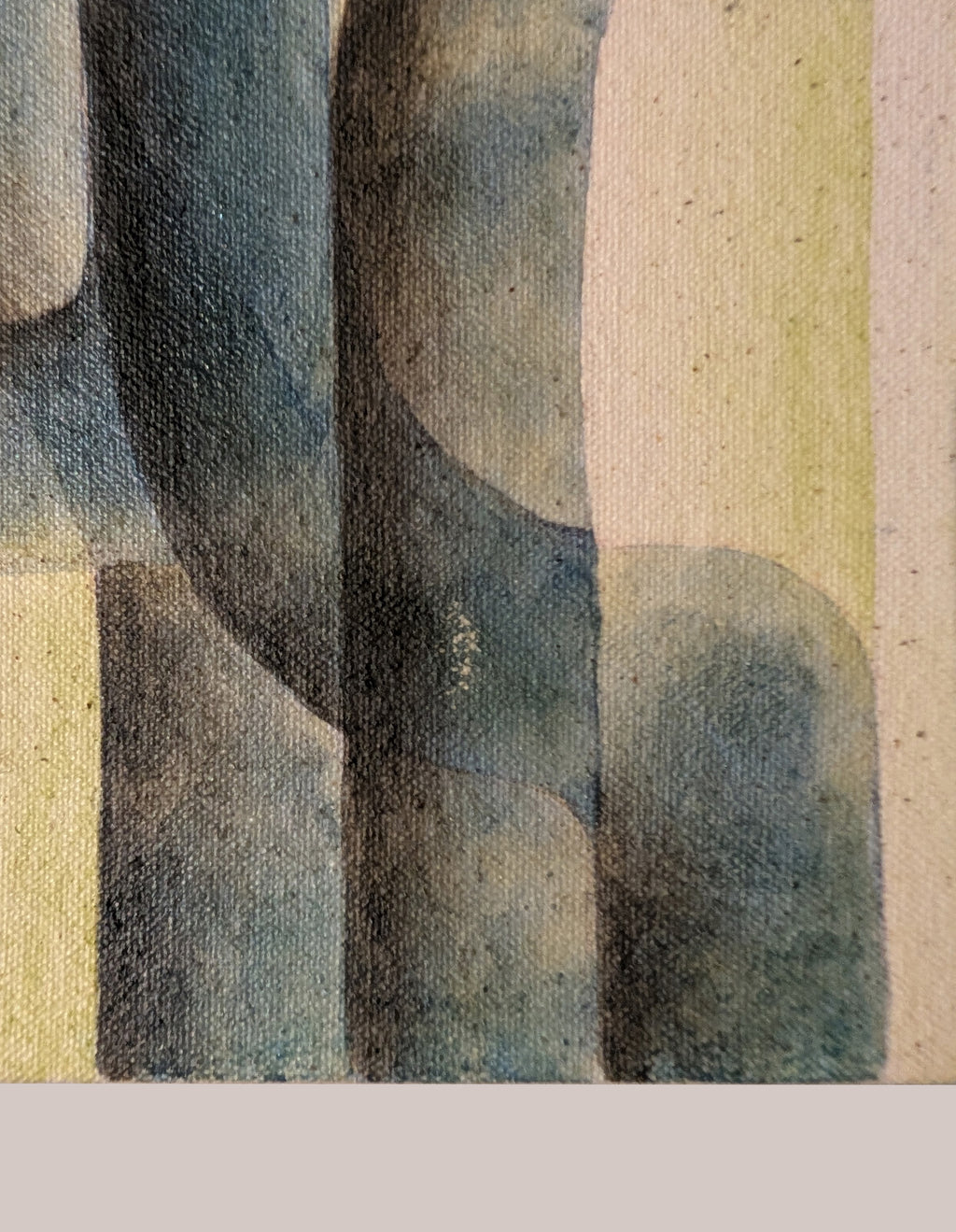 Painting by Roberta Gentry titled "Roots" - 4.