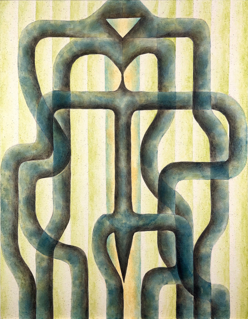 Painting by Roberta Gentry titled "Roots" - 2.