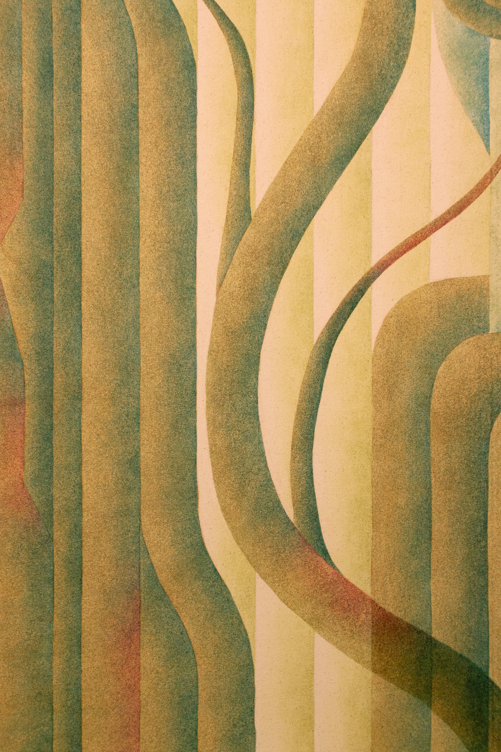 Painting by Roberta Gentry titled "The Visitation" - 3.