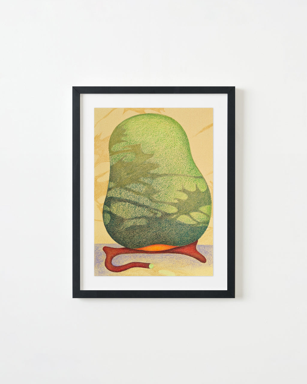 Drawing by Roche titled "Hug, Afternoon" - 4.