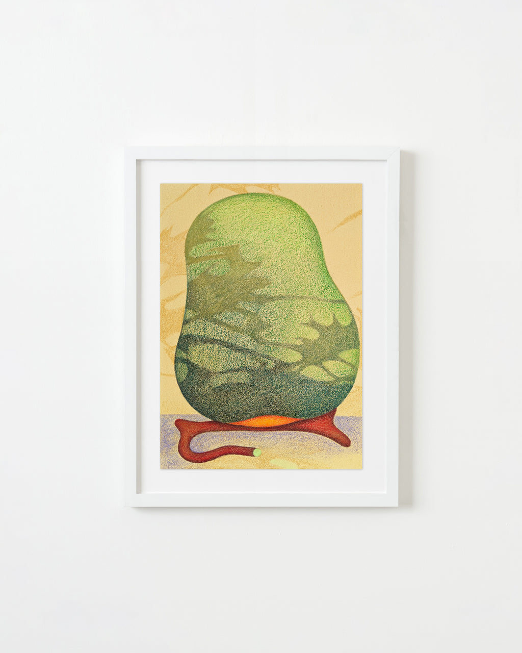 Drawing by Roche titled "Hug, Afternoon" - 3.