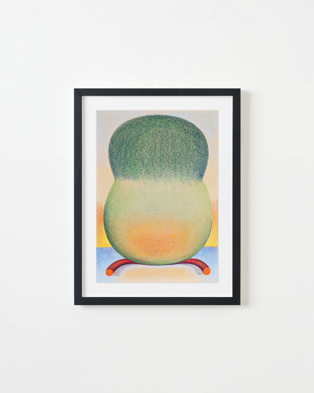 Drawing by Roche titled "Hug, Sun" - 4.