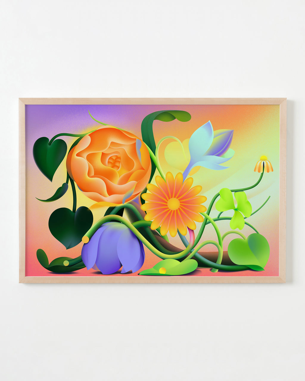 Print by Roche titled "Hyperorganism" - 4.