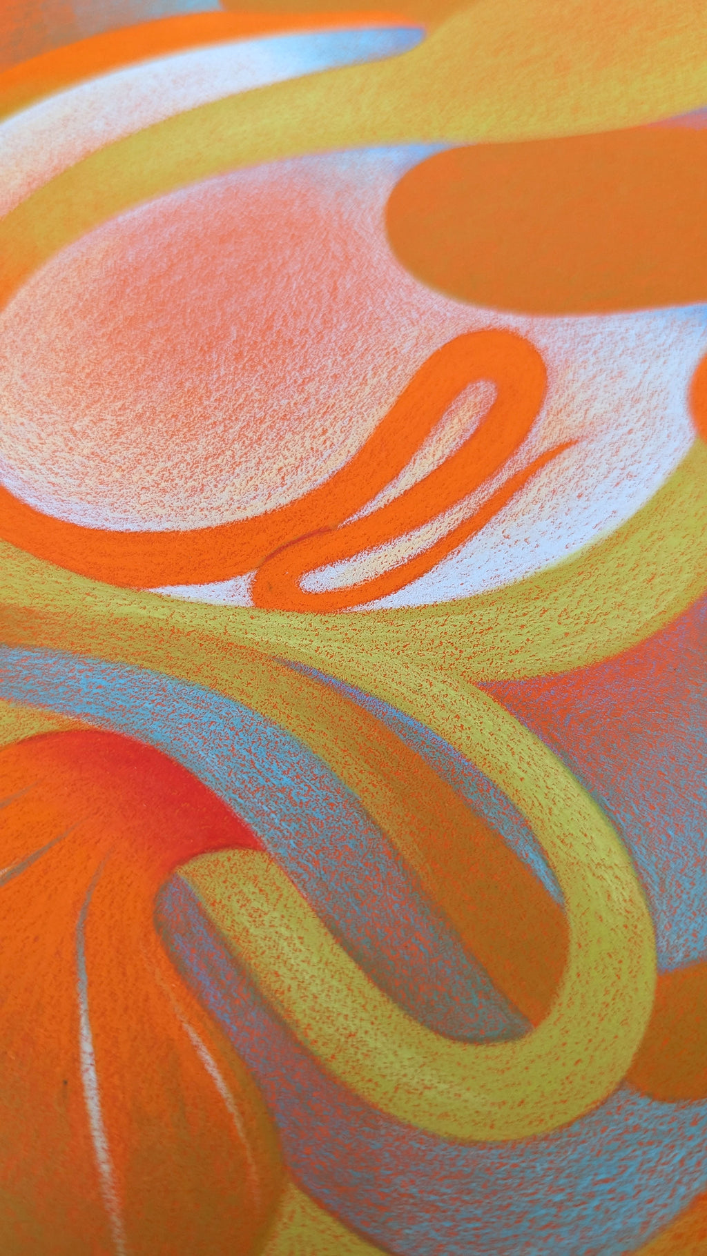 Drawing by Roche titled "Wild Seeds , Birth" - 5.