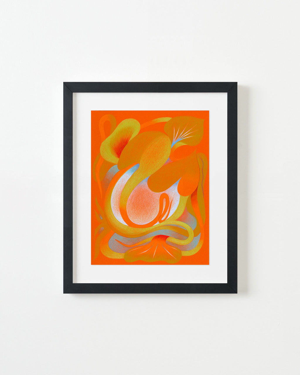 Drawing by Roche titled "Wild Seeds , Birth" - 3.