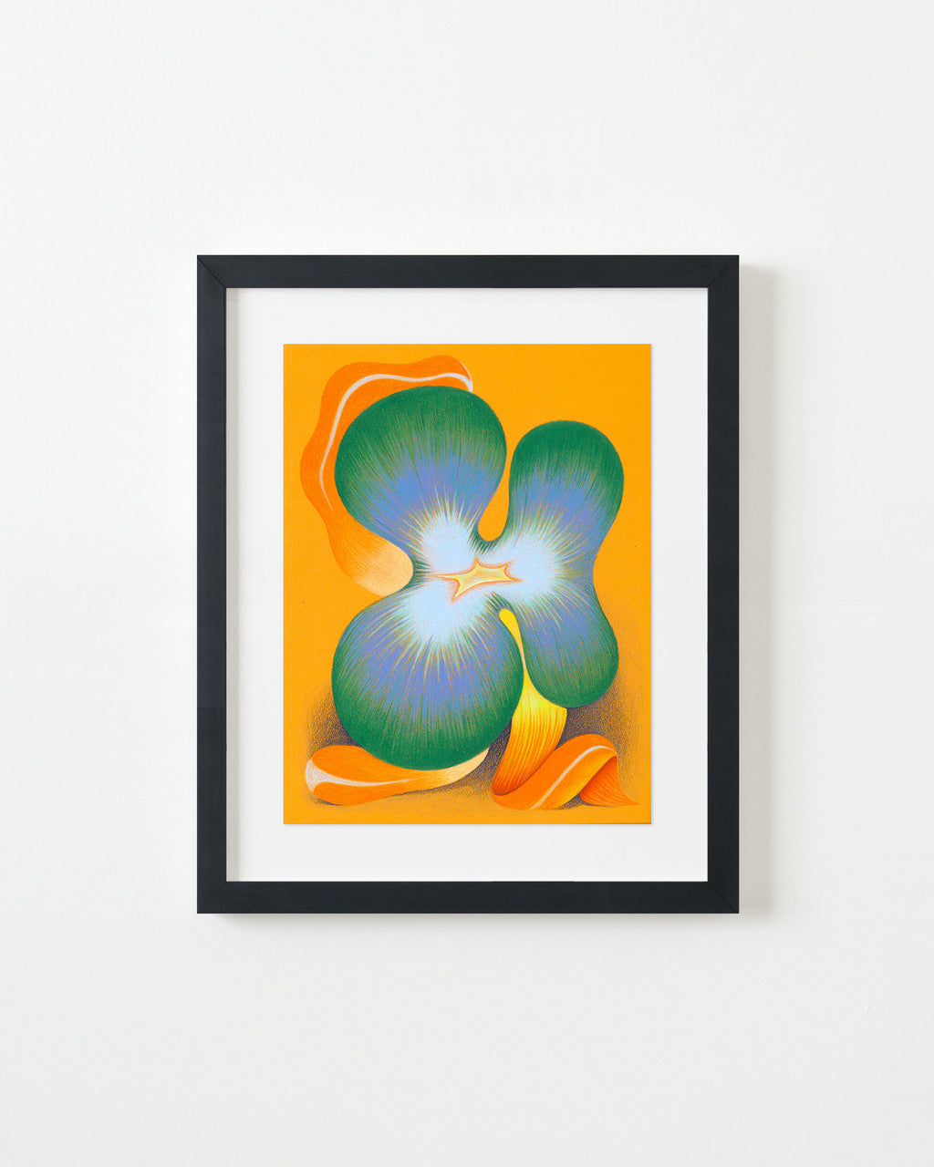 Drawing by Roche titled "Wild Seeds , Bloom" - 3.