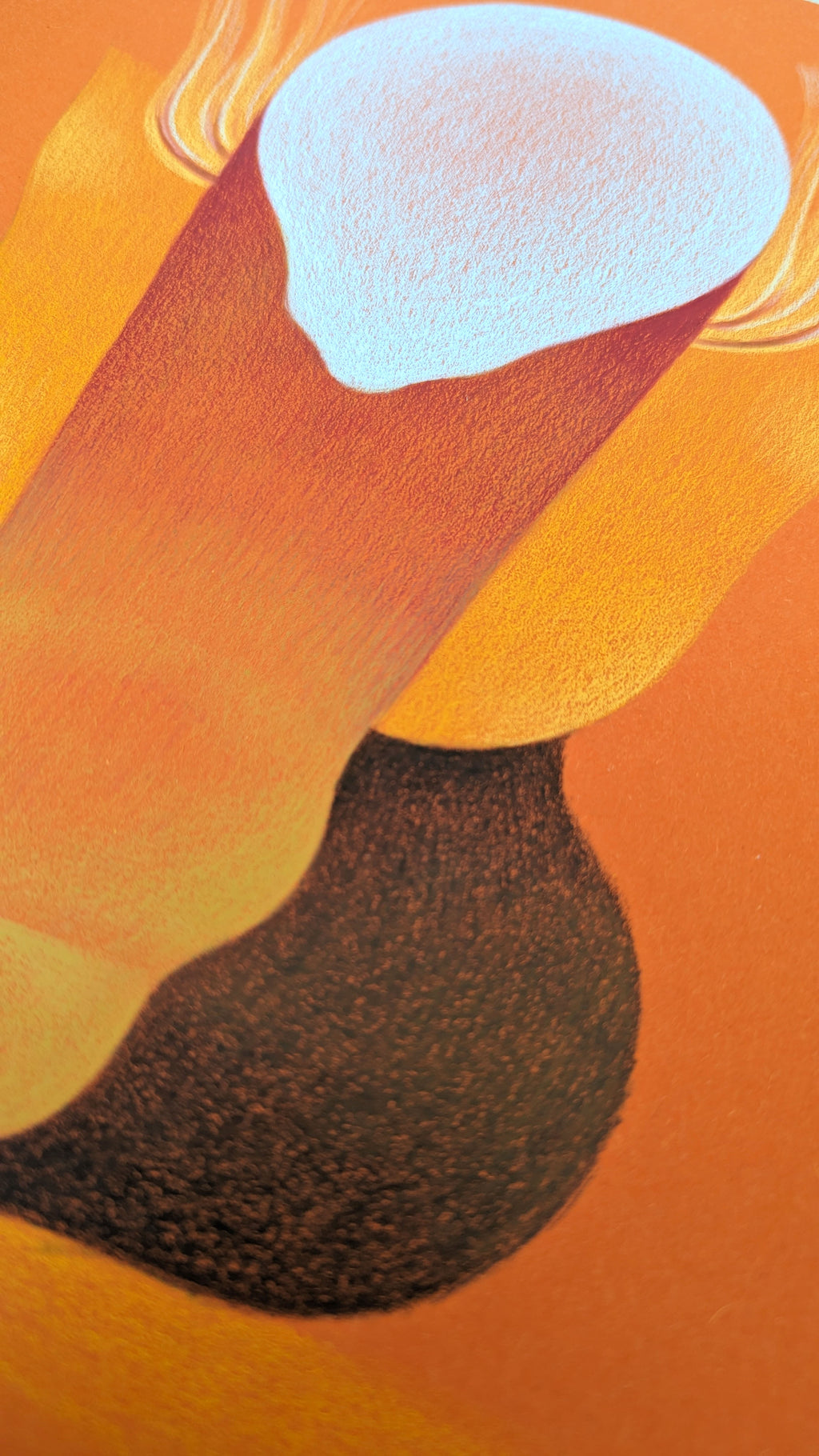 Drawing by Roche titled "Wild Seeds , Hearth" - 5.