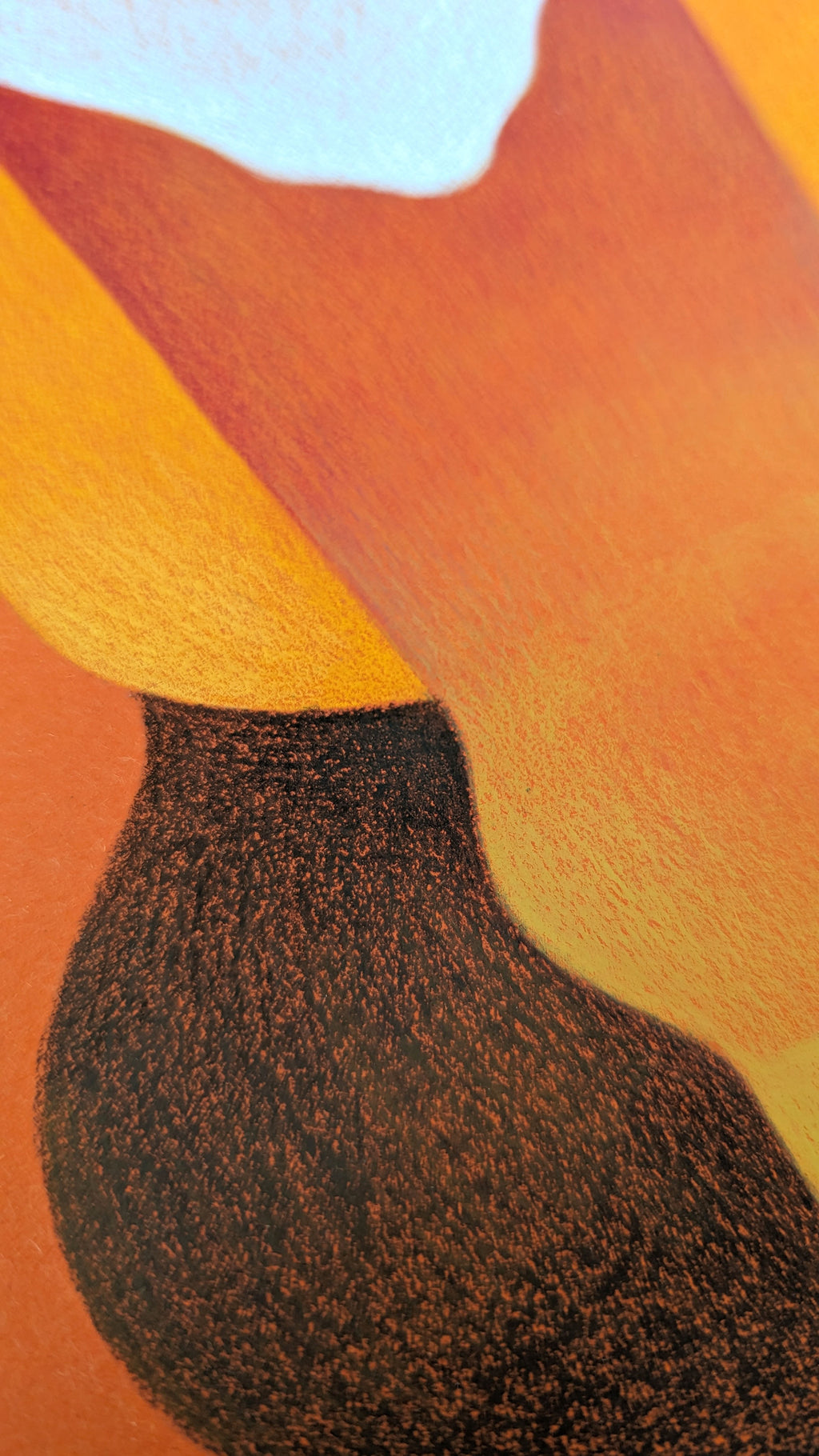 Drawing by Roche titled "Wild Seeds , Hearth" - 6.