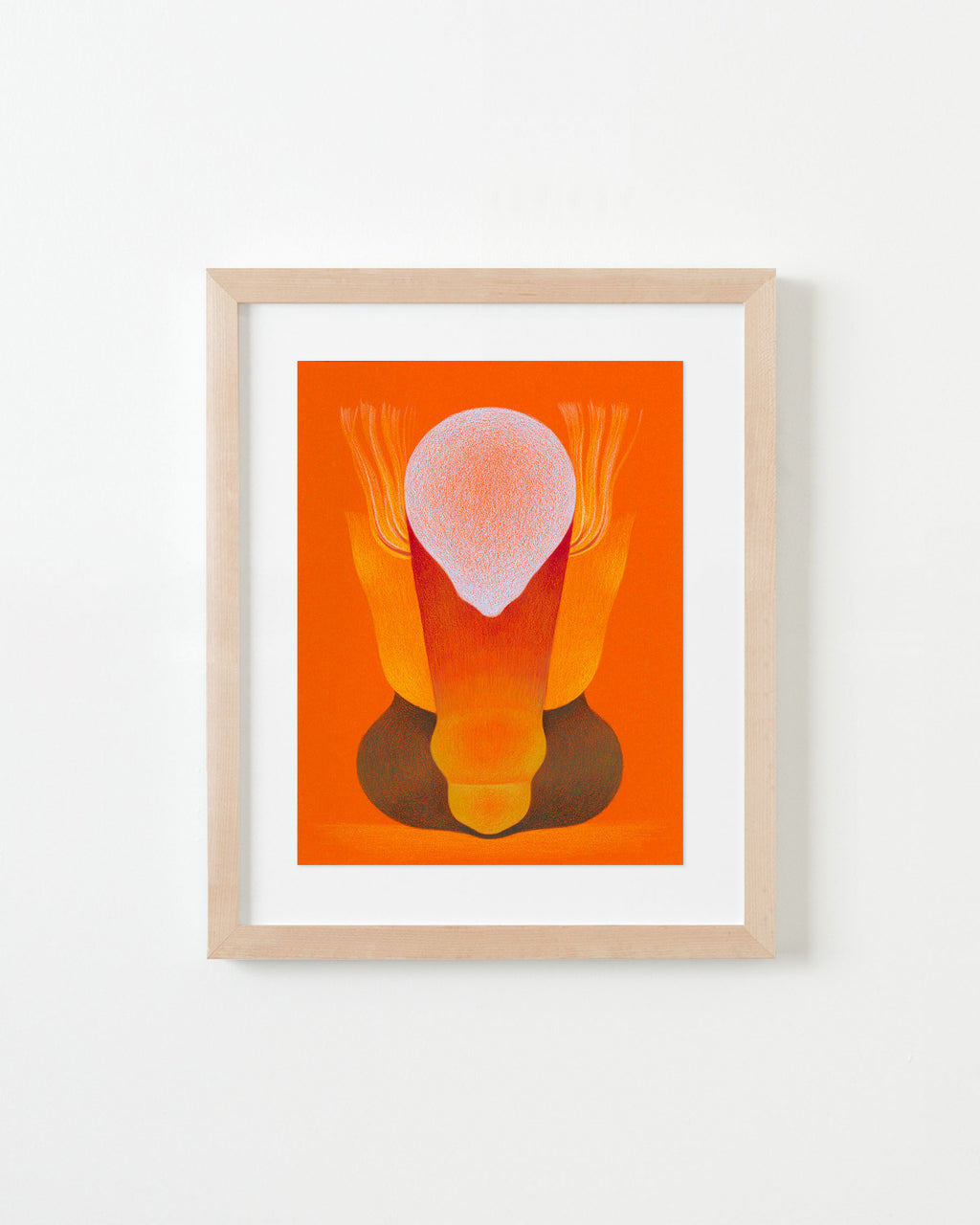 Drawing by Roche titled "Wild Seeds , Hearth" - 4.