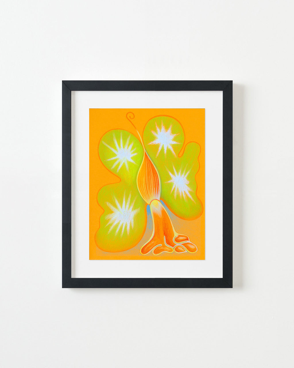 Drawing by Roche titled "Wild Seeds , Pistil" - 3.