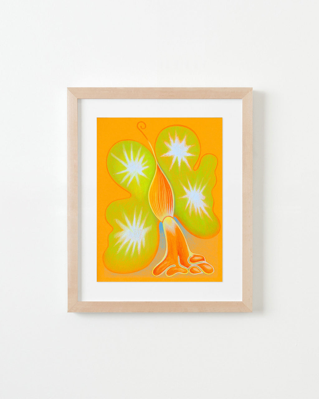 Drawing by Roche titled "Wild Seeds , Pistil" - 4.