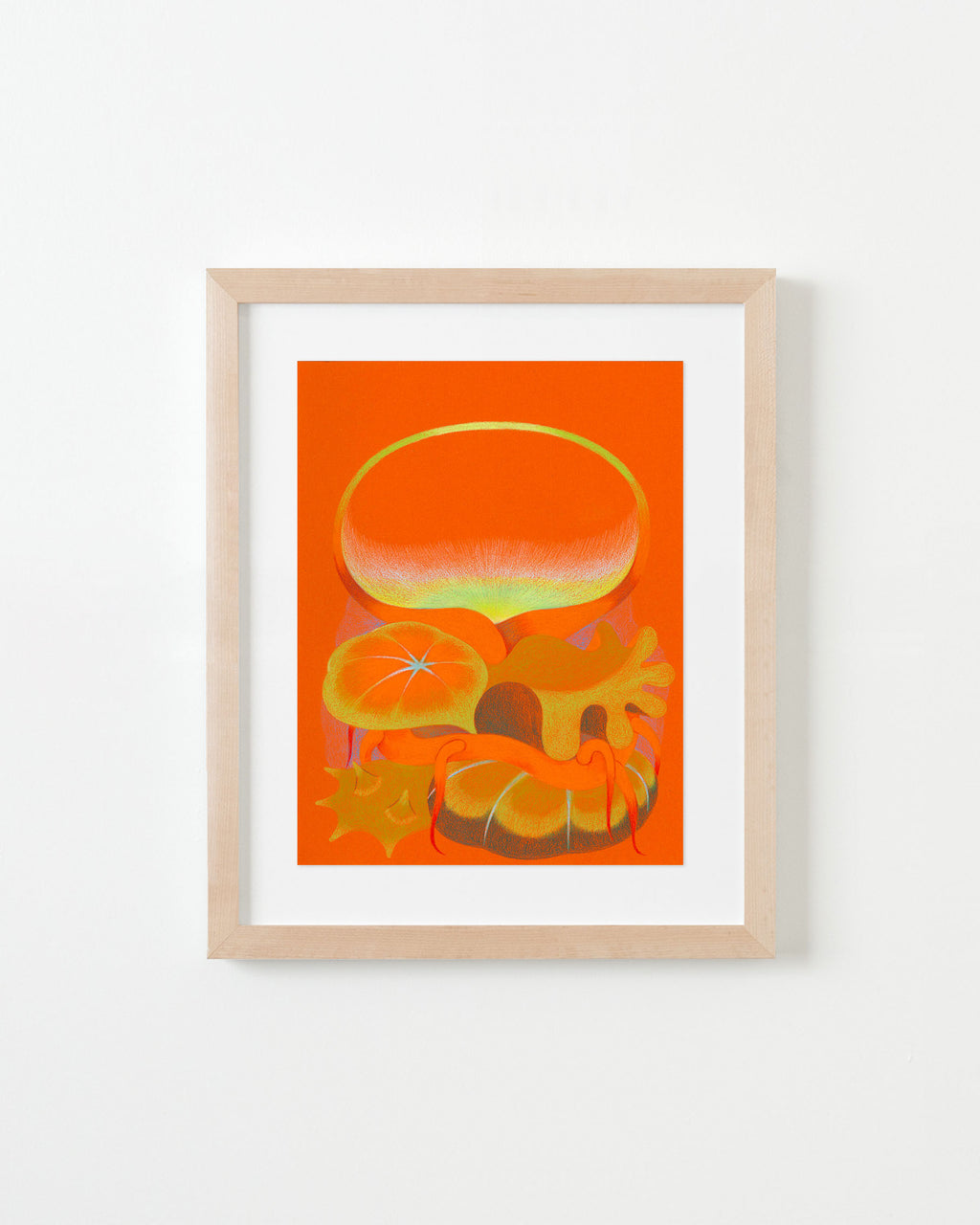 Drawing by Roche titled "Wild Seeds , Shore" - 4.