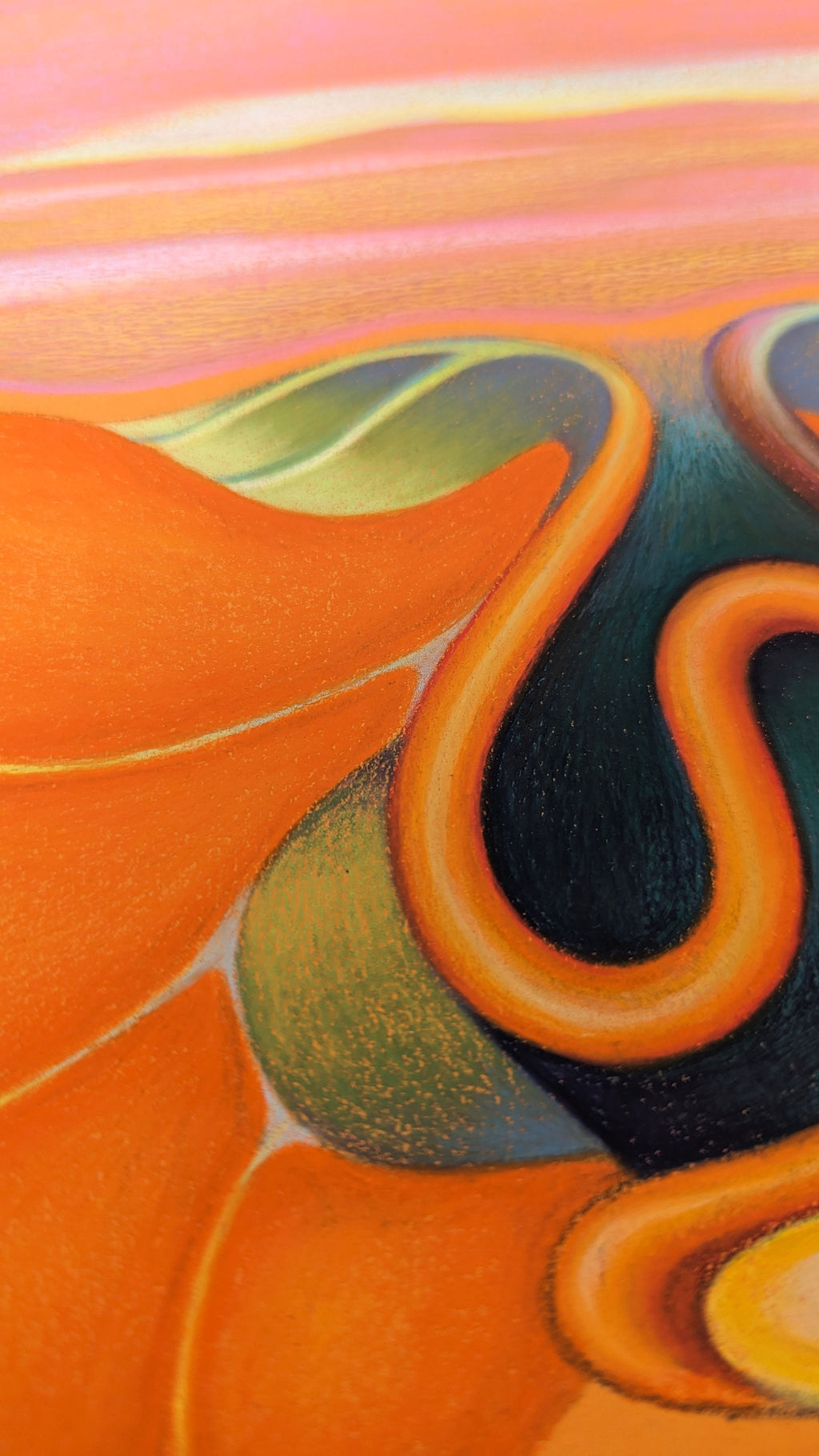 Drawing by Roche titled "Wild Seeds , Sun" - 4.