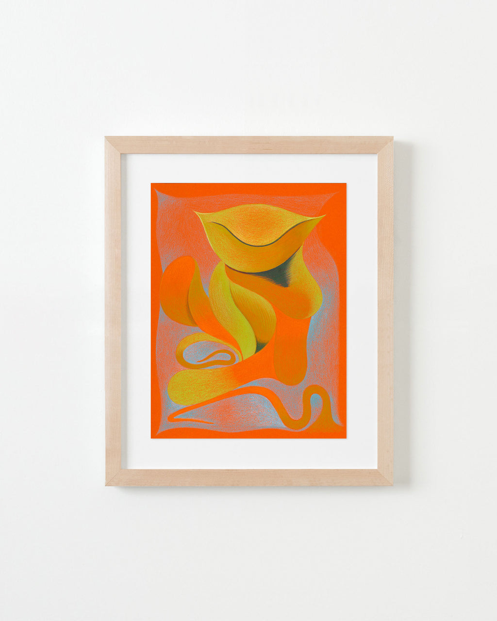 Drawing by Roche titled "Wild Seeds , Web" - 4.