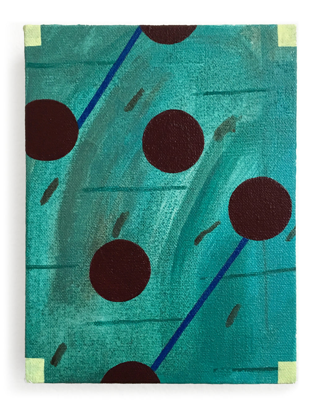 Painting by Jessica Simorte titled "Roses" - 2.