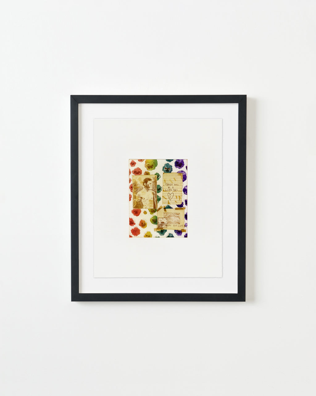 Print by Ruben Castillo titled "Love Notes (Research Proposal)" - 4.