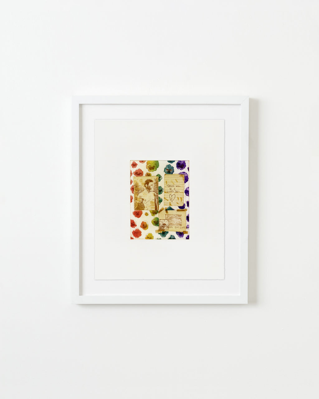 Print by Ruben Castillo titled "Love Notes (Research Proposal)" - 3.