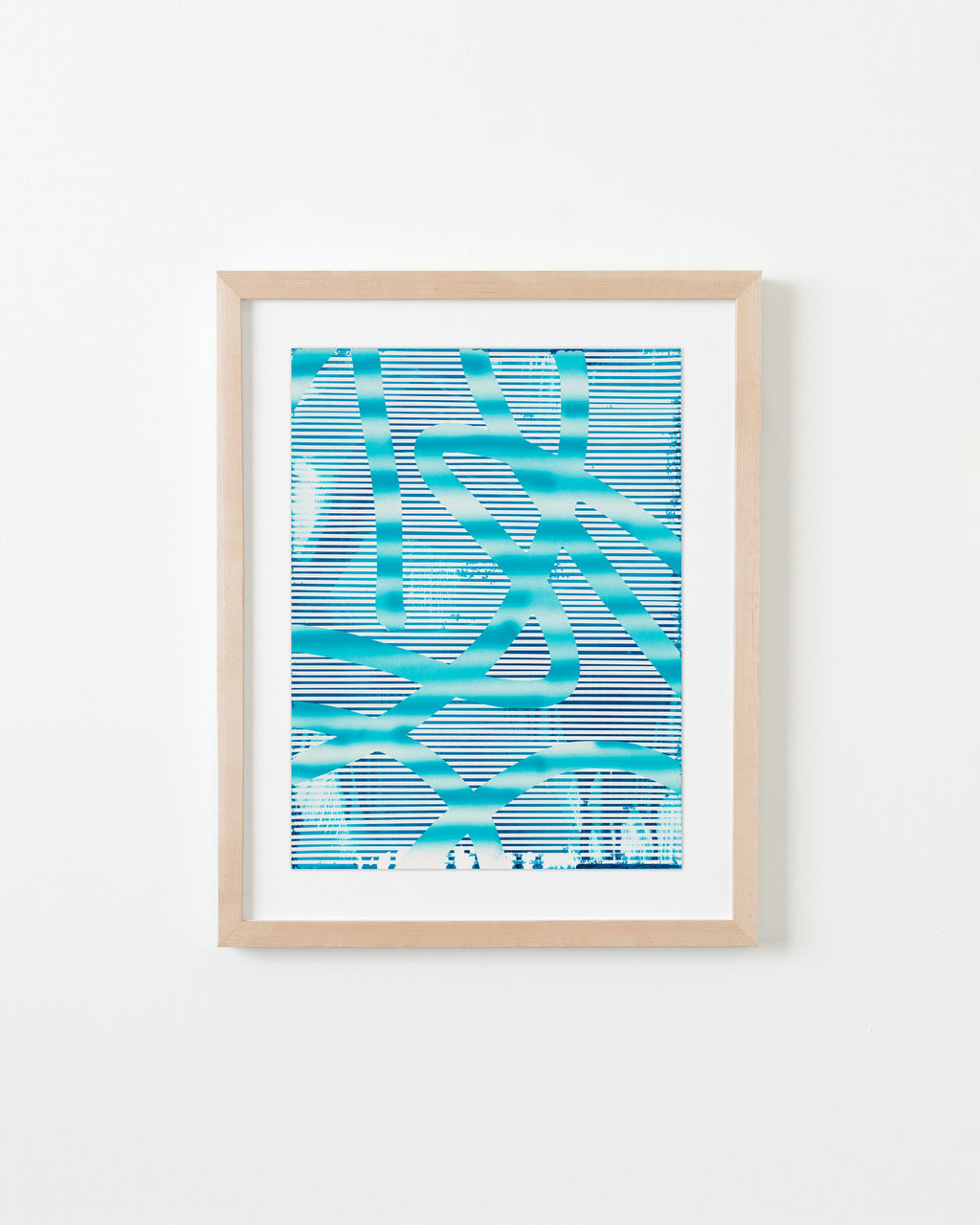 Painting by Ruth Freeman titled "DIMJOG" - 4.