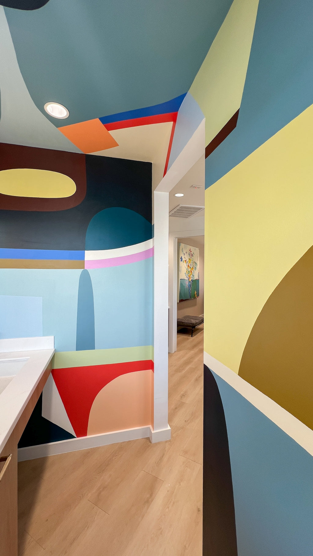 Custom Commission by Sarah Sullivan Sherrod titled "Site-Specific Series: Wall Murals" - 3.