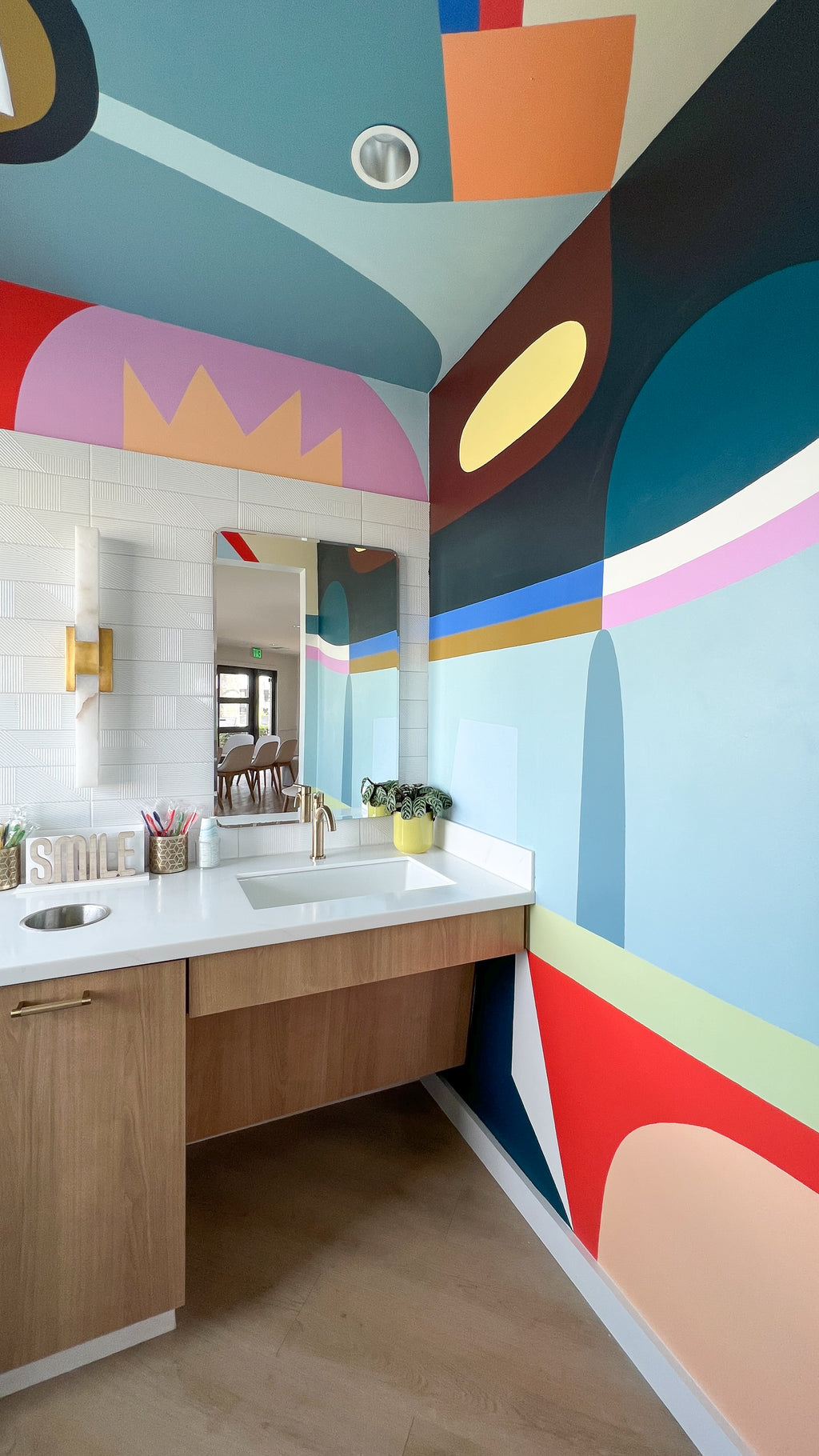 Custom Commission by Sarah Sullivan Sherrod titled "Site-Specific Series: Wall Murals" - 5.