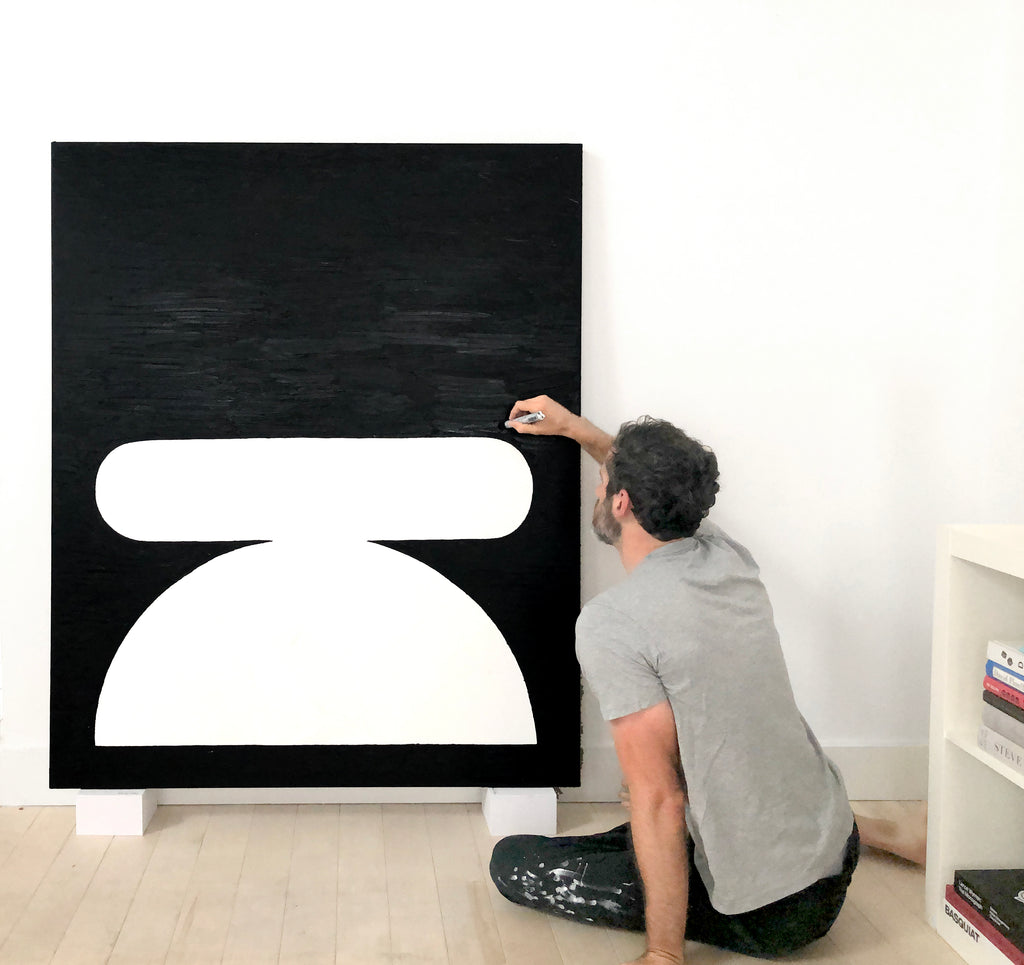 Painting by Dan Covert titled "Sage" - 3.