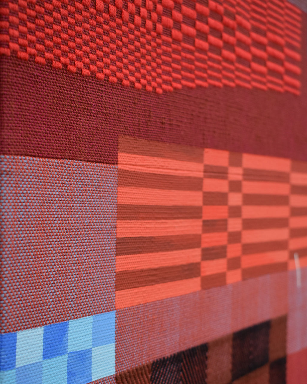 Mixed Media by Sarah Sullivan Sherrod titled "Around the Block" - 4.