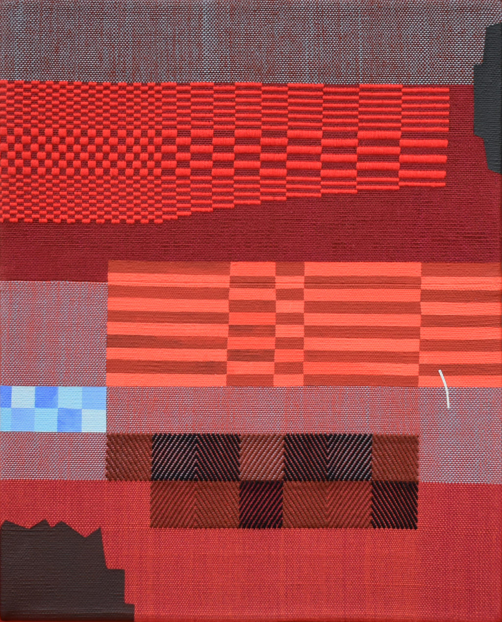 Mixed Media by Sarah Sullivan Sherrod titled "Around the Block" - 2.