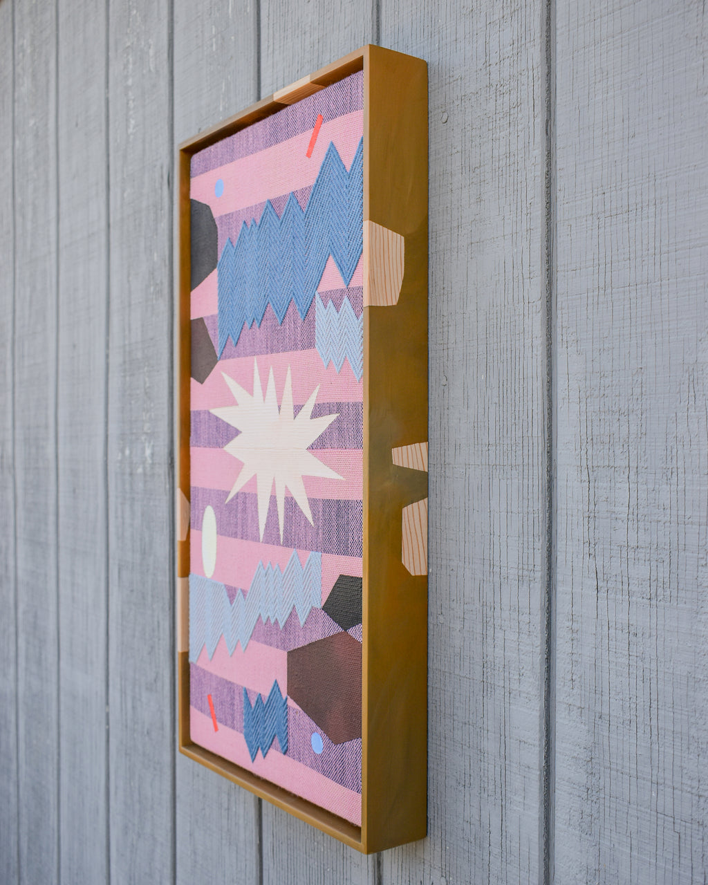 Mixed Media by Sarah Sullivan Sherrod titled "Burned By the Sun" - 5.