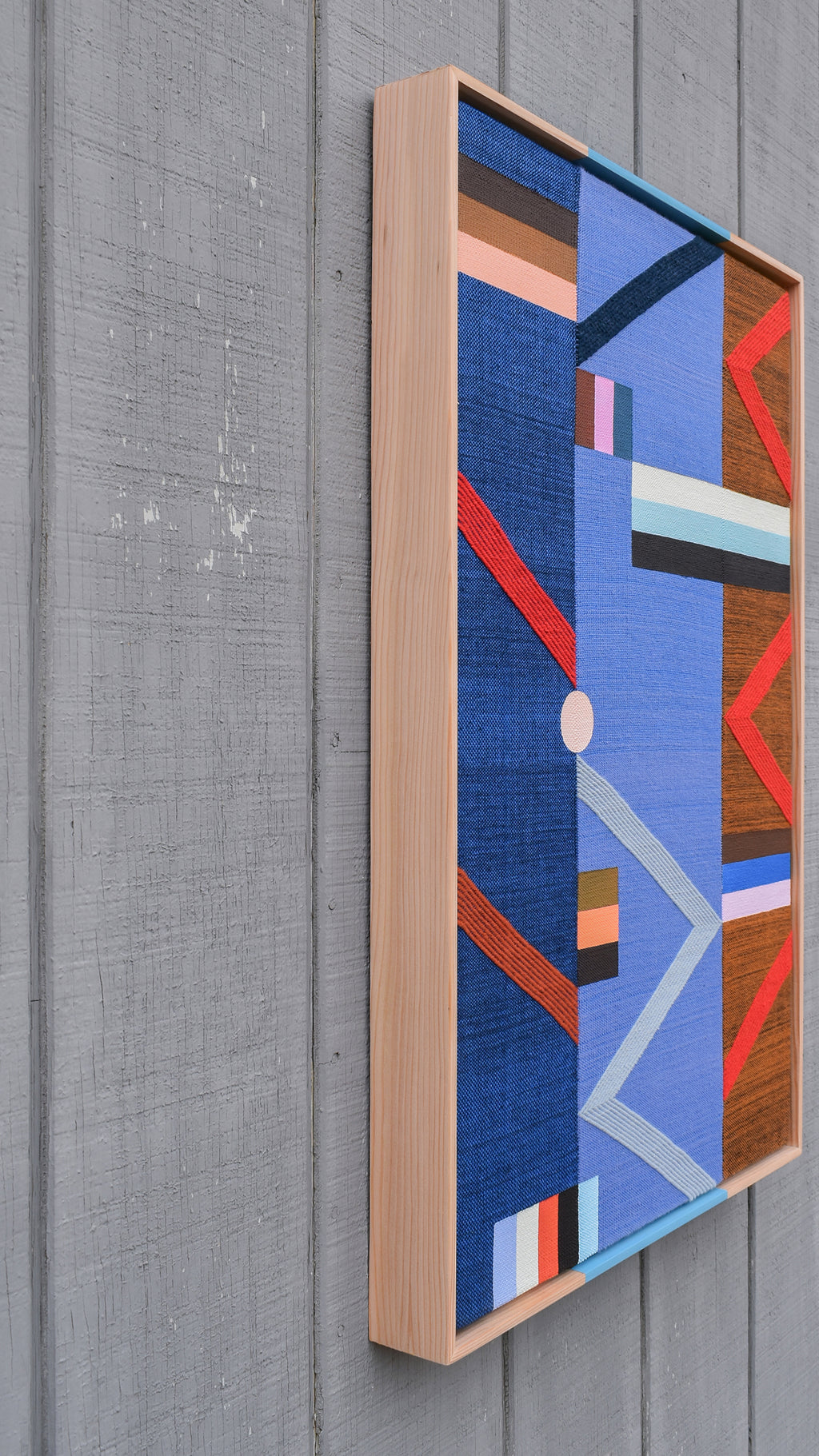 Mixed Media by Sarah Sullivan Sherrod titled "Channel Change" - 5.