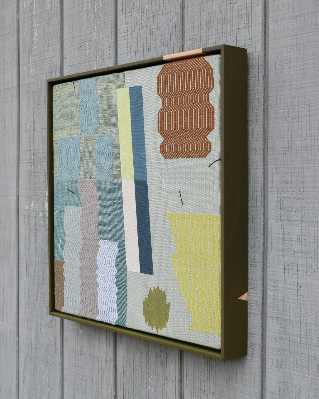 Mixed Media by Sarah Sullivan Sherrod titled "Every Sweater I Own" - 6.