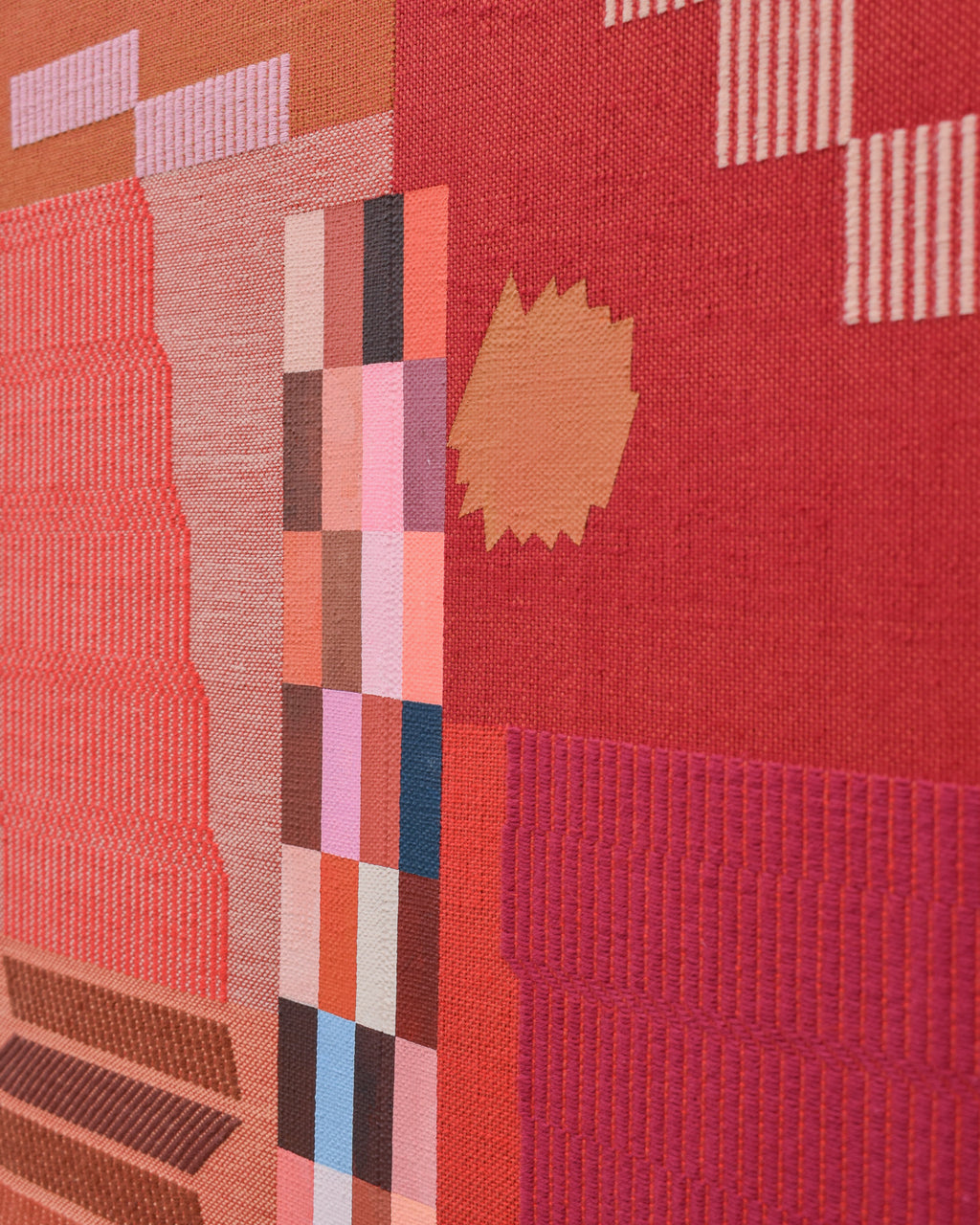 Mixed Media by Sarah Sullivan Sherrod titled "Rolled-Up Rug" - 3.