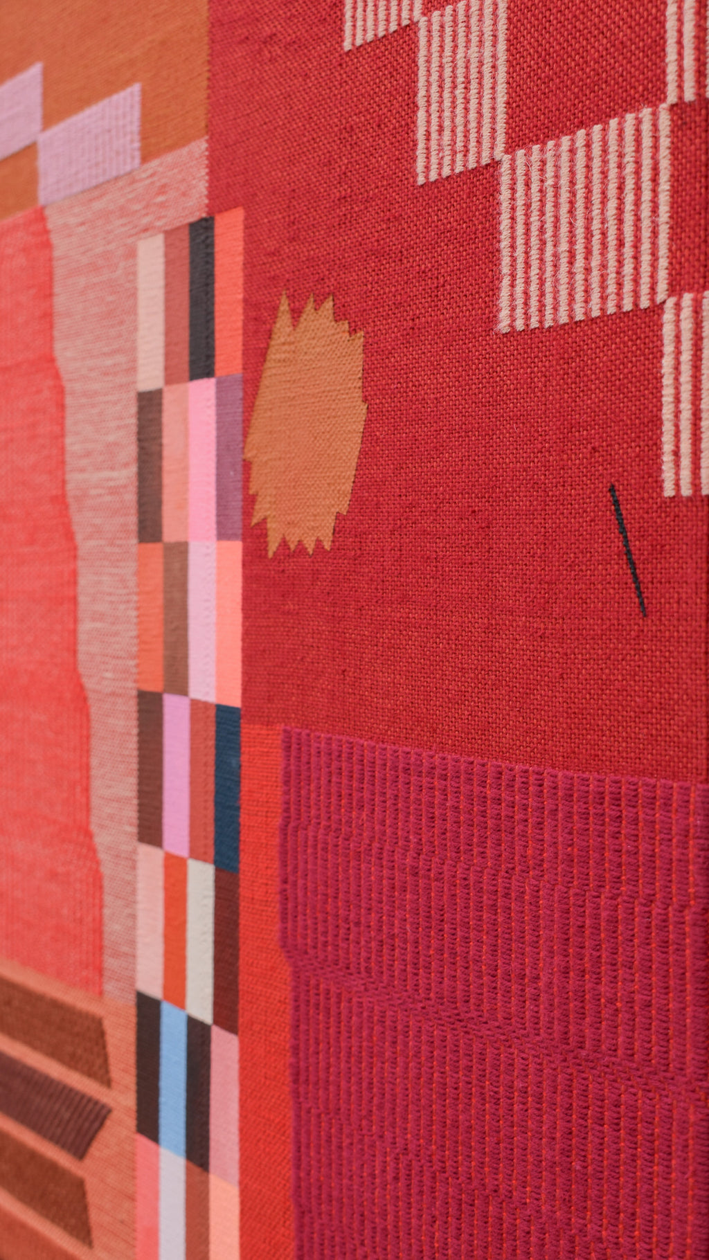 Mixed Media by Sarah Sullivan Sherrod titled "Rolled-Up Rug" - 4.