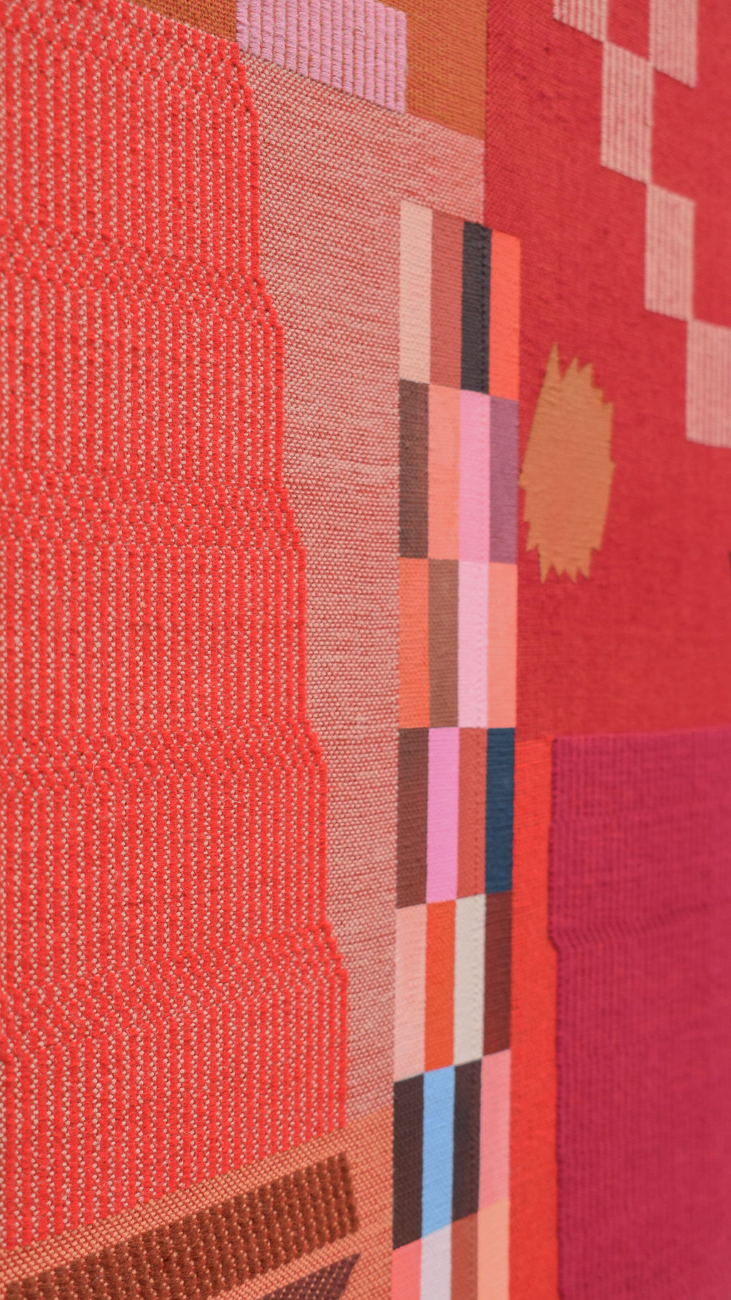 Mixed Media by Sarah Sullivan Sherrod titled "Rolled-Up Rug" - 5.