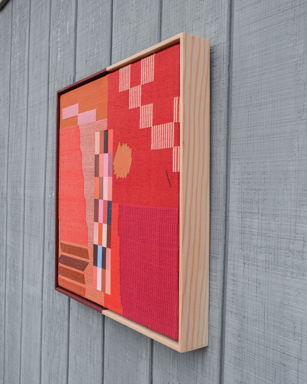 Mixed Media by Sarah Sullivan Sherrod titled "Rolled-Up Rug" - 7.