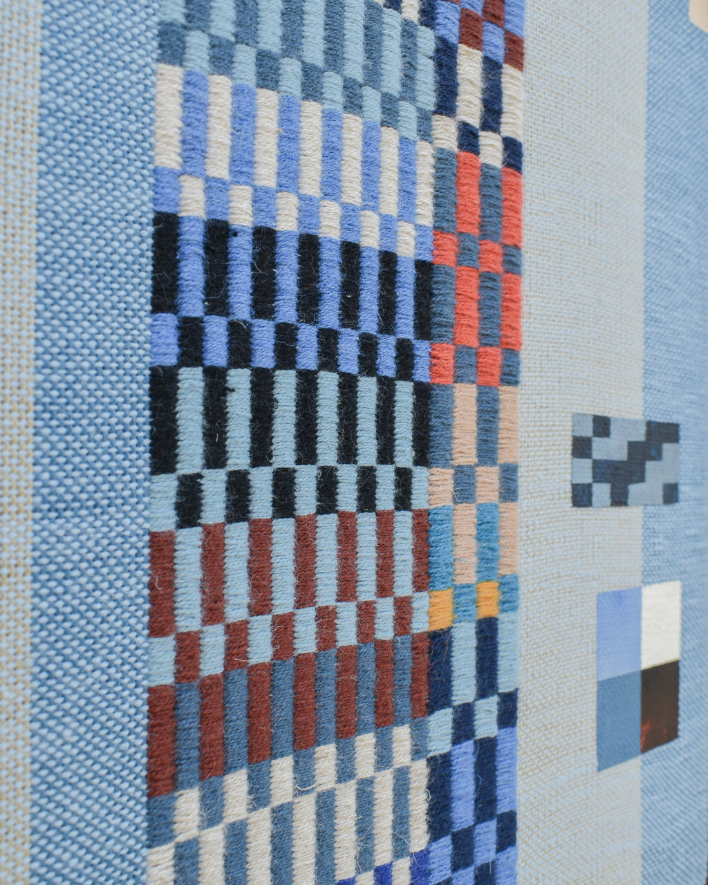 Mixed Media by Sarah Sullivan Sherrod titled "Serious Folk" - 3.