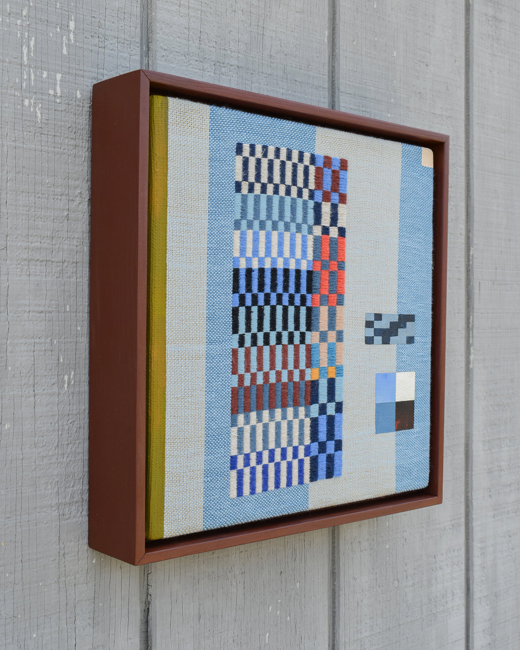 Mixed Media by Sarah Sullivan Sherrod titled "Serious Folk" - 5.