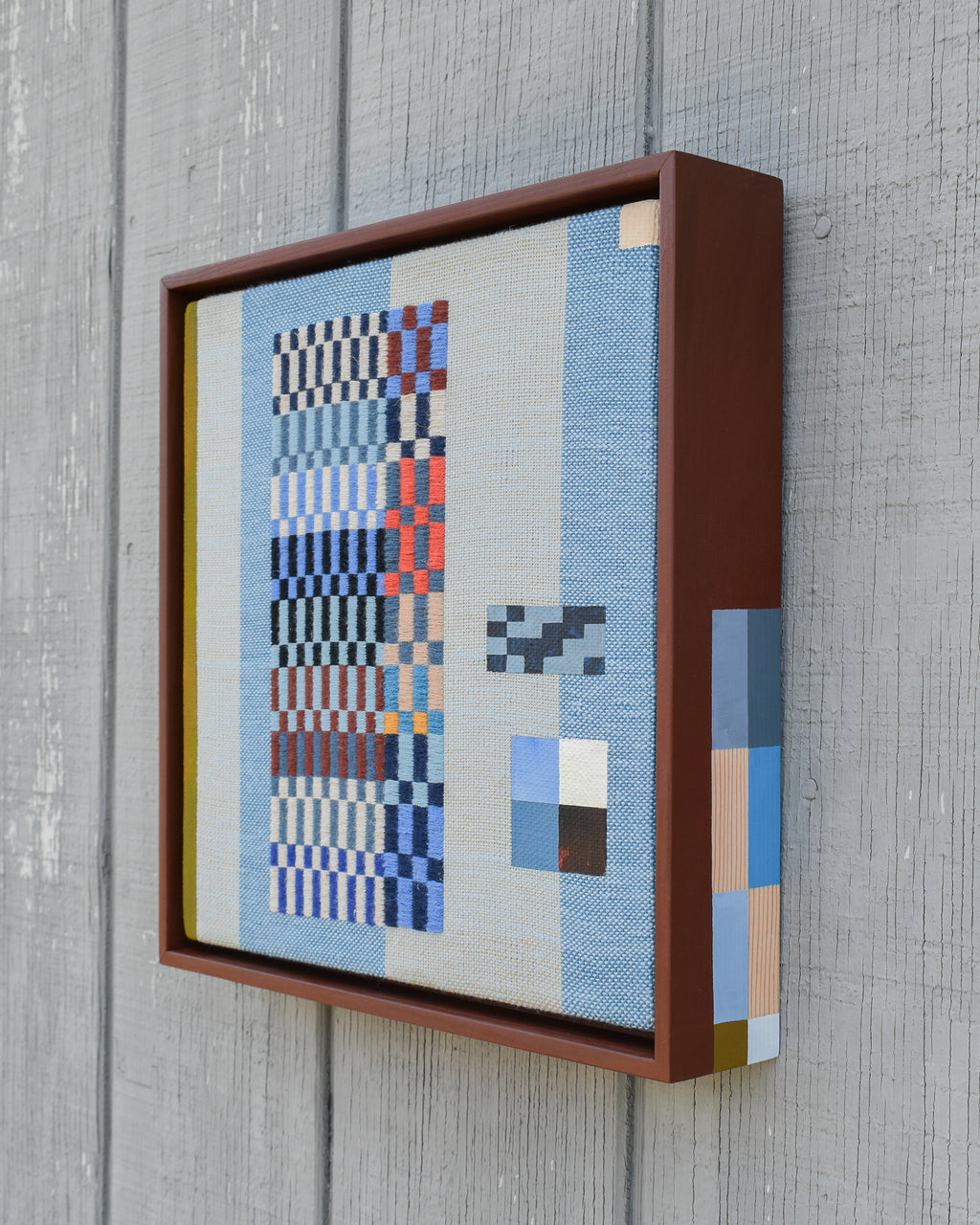 Mixed Media by Sarah Sullivan Sherrod titled "Serious Folk" - 4.