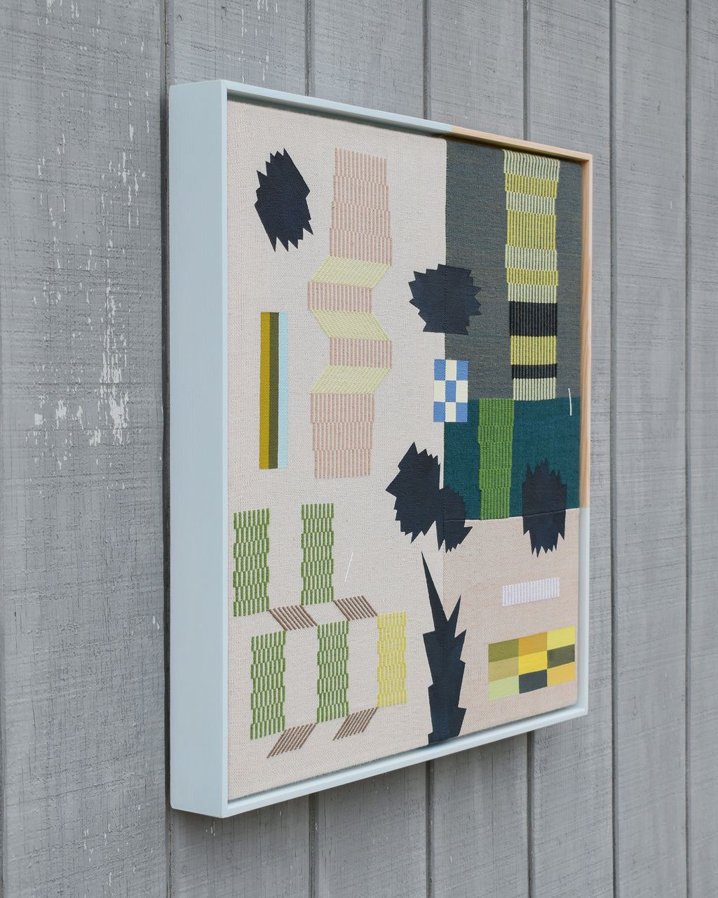 Mixed Media by Sarah Sullivan Sherrod titled "Shadowdog" - 7.