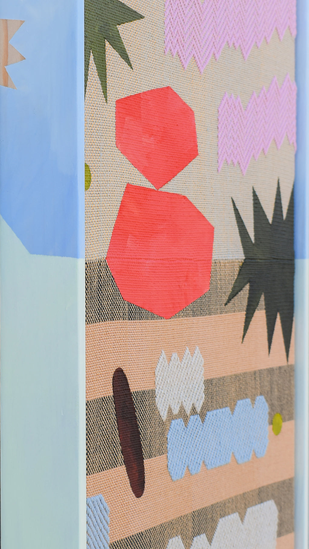 Mixed Media by Sarah Sullivan Sherrod titled "Suitcase Full of Sand" - 3.