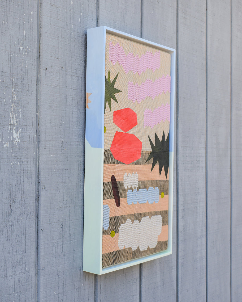 Mixed Media by Sarah Sullivan Sherrod titled "Suitcase Full of Sand" - 4.