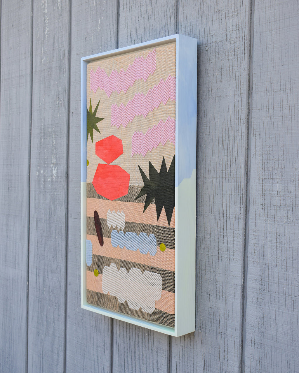Mixed Media by Sarah Sullivan Sherrod titled "Suitcase Full of Sand" - 5.