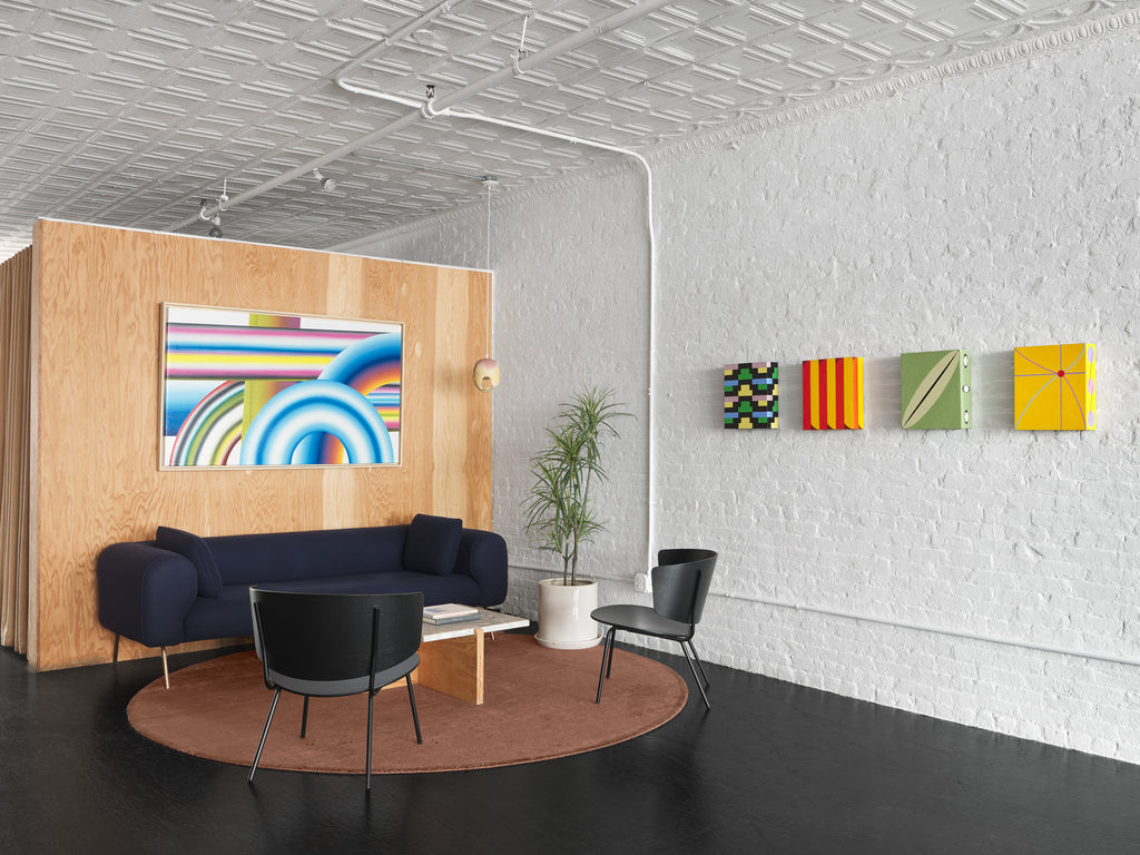 Painting by Erin D. Garcia titled "Large Gradient #11" - 6.