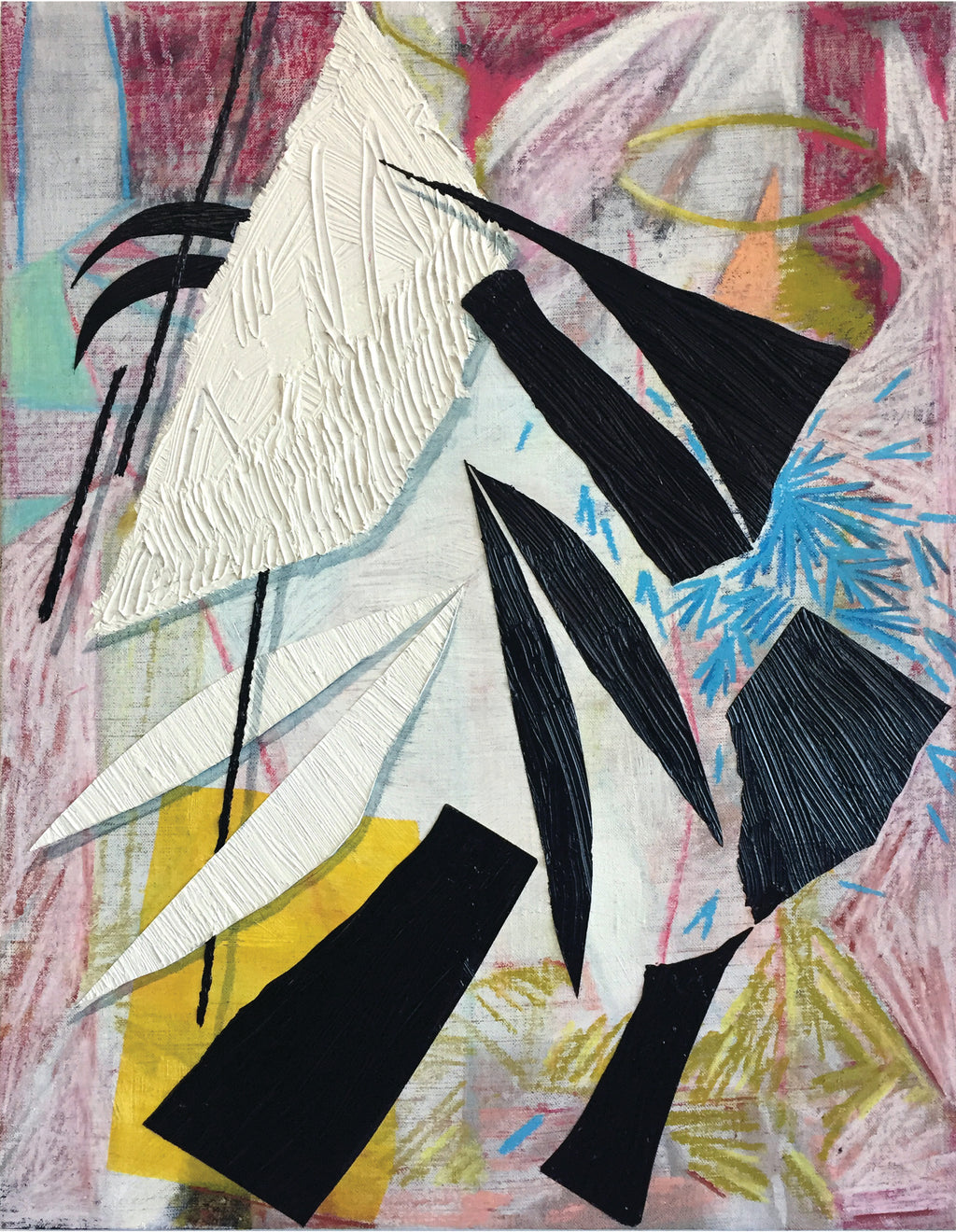 Painting by Tyler Scheidt titled "The Garden" - 2.