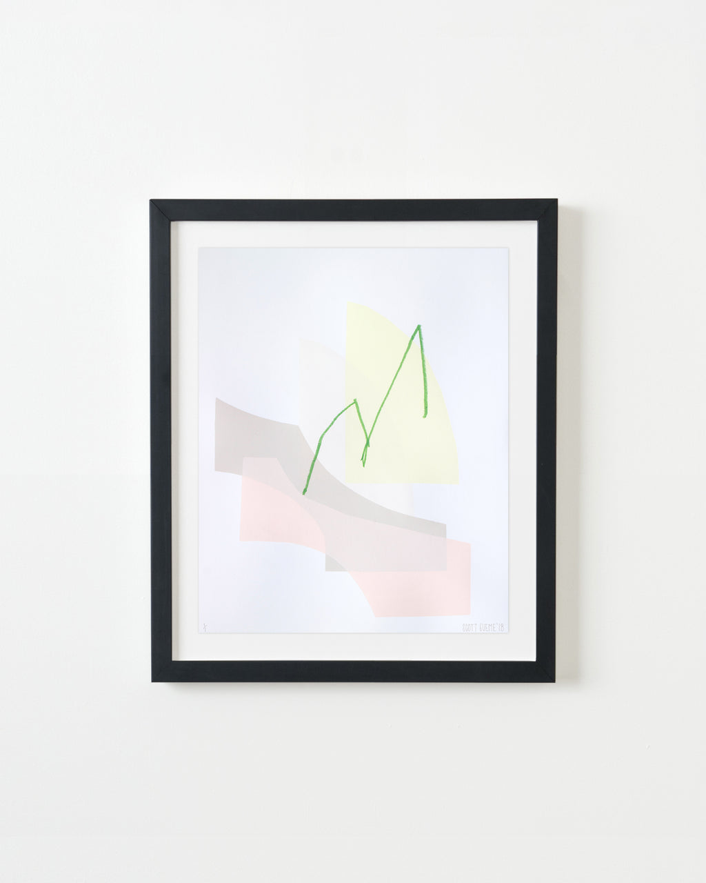 Print by Scott Sueme titled "Advanced Placement #5" - 3.