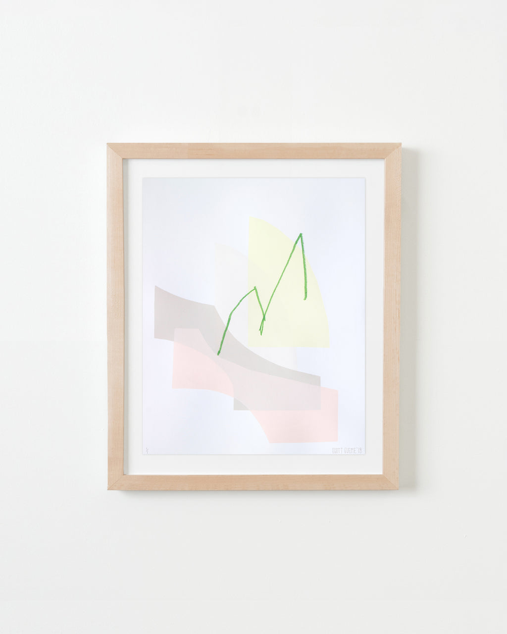 Print by Scott Sueme titled "Advanced Placement #5" - 4.