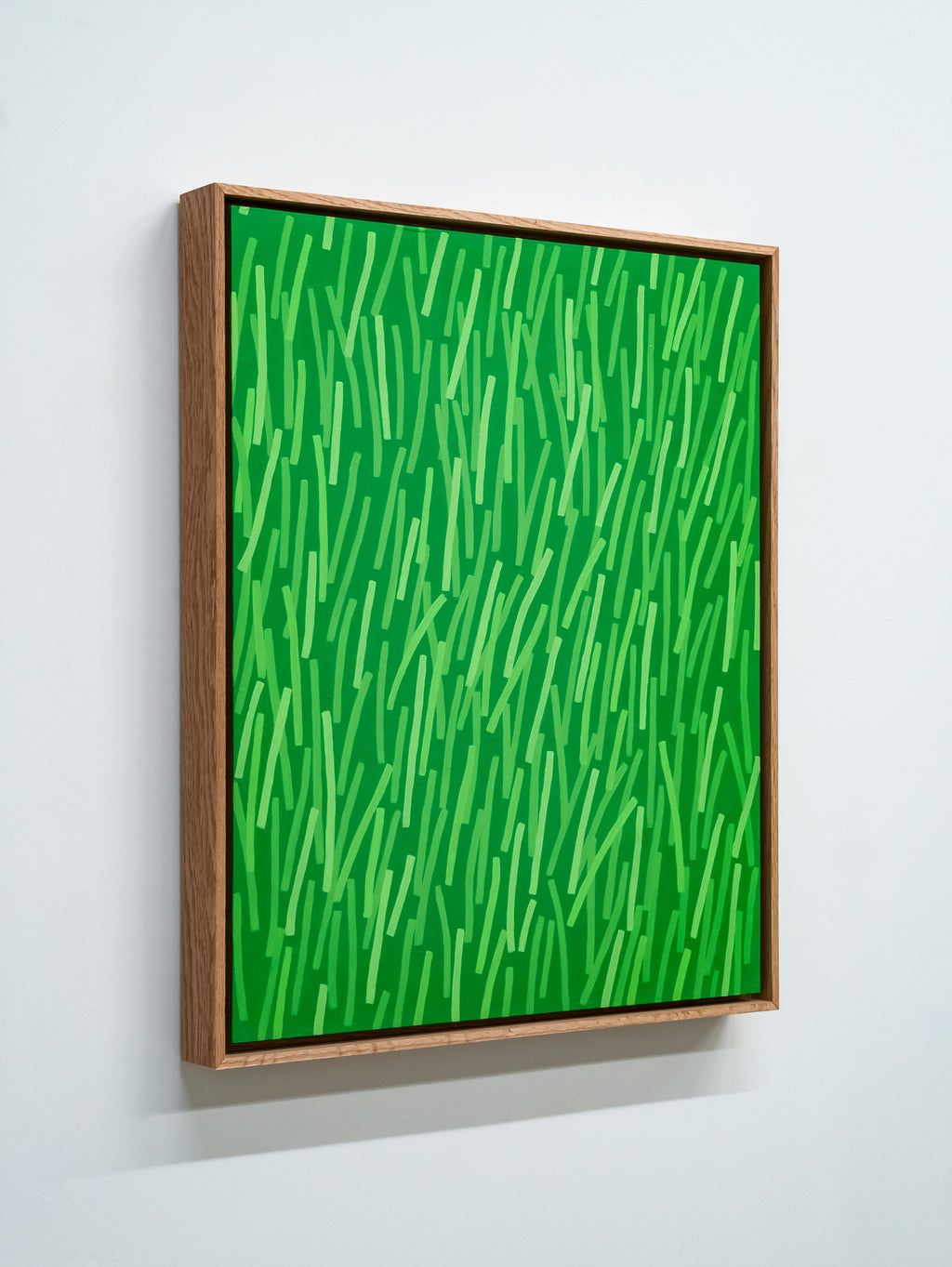 Painting by Scott Sueme titled "Even Greener" - 3.